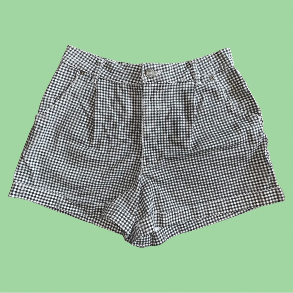 Zara • Gingham Shorts • US Size 6